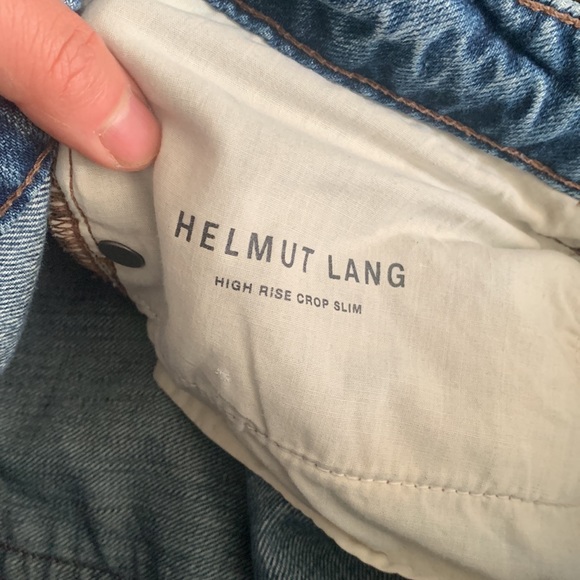 Helmet Lang High Rise Crop Slim - Picture 6 of 9